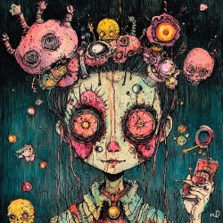 La reine des têtes folles